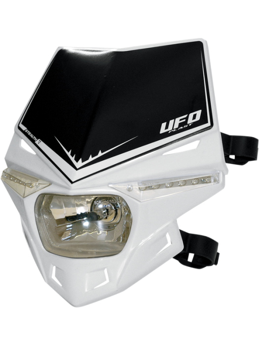 Универсална маска с LED фар UFO Stealth 12V/35W - White